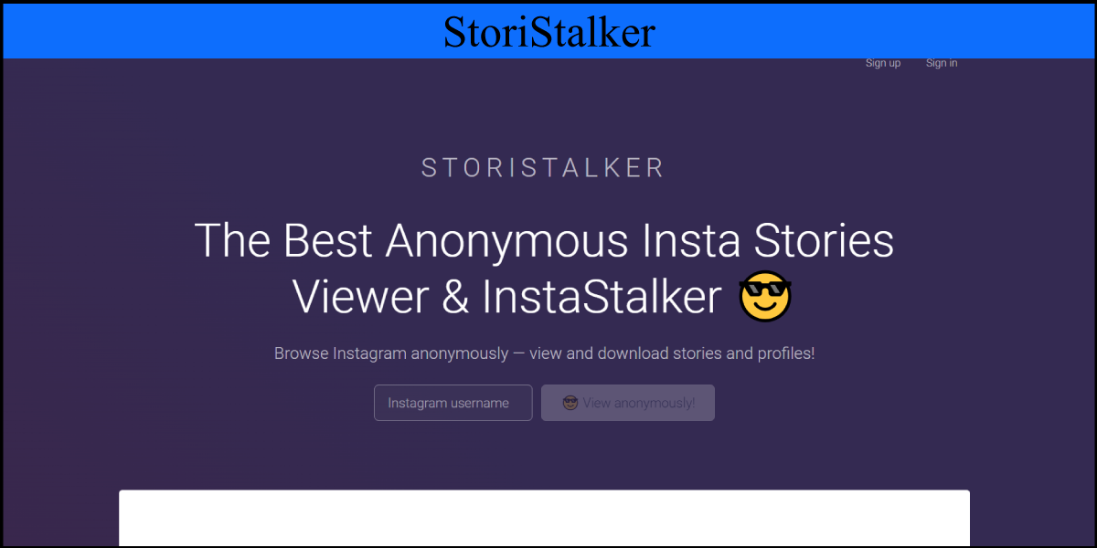 Storistalker - insta story viewer
