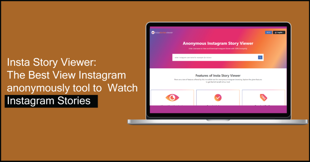 View Instagram anonymously tool to  Watch Instagram Stories